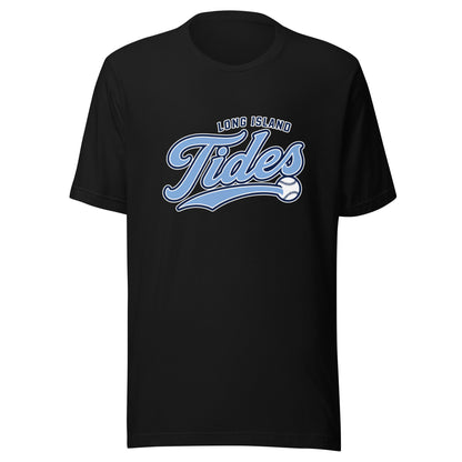 Performance | T-Shirt | Long Island Tides Baseball | Athletics Logo