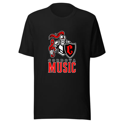 Performance | T-Shirt | Cordova High Music | Vanguard Logo