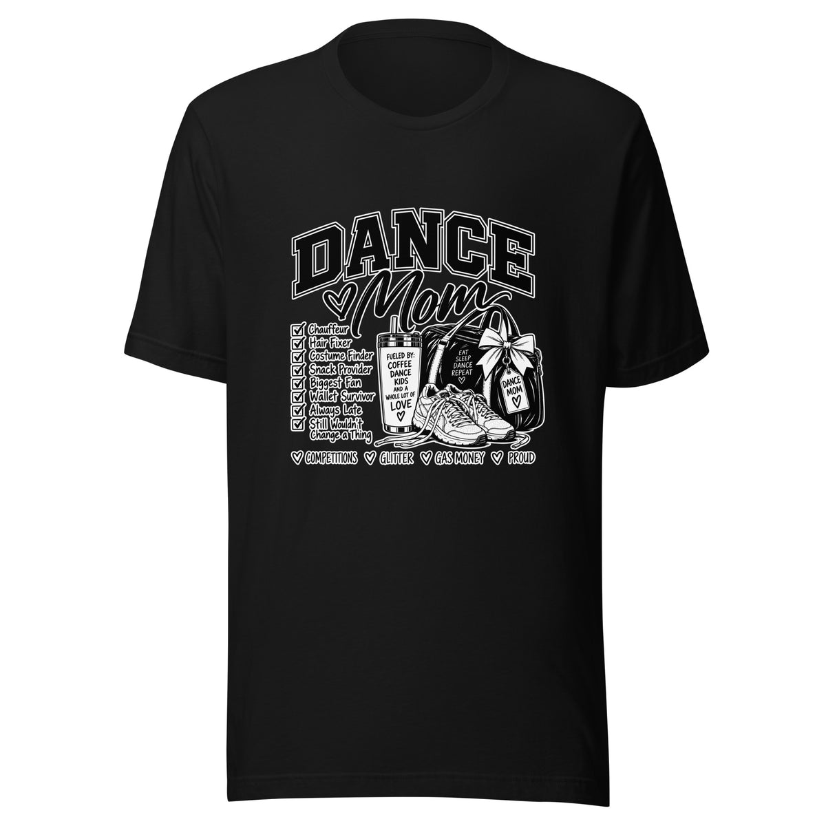 Performance | T-Shirt | Dance Life | Mom Crest Logo
