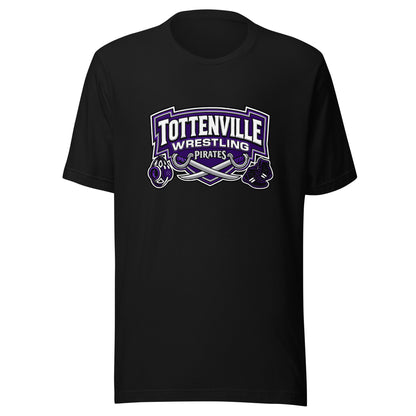 Performance | T-Shirt | Tottenville wrestling club | Vanguard Logo