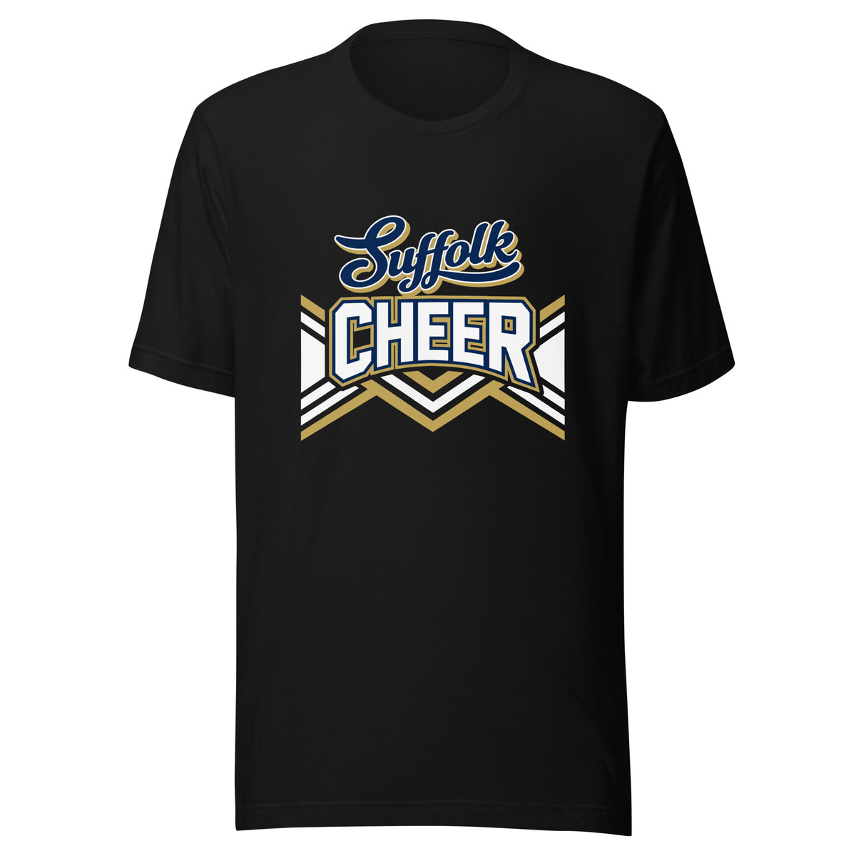 Performance | T-Shirt | Suffolk University Cheerleading | Vanguard Logo