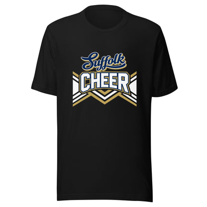 Performance | T-Shirt | Suffolk University Cheerleading | Vanguard Logo