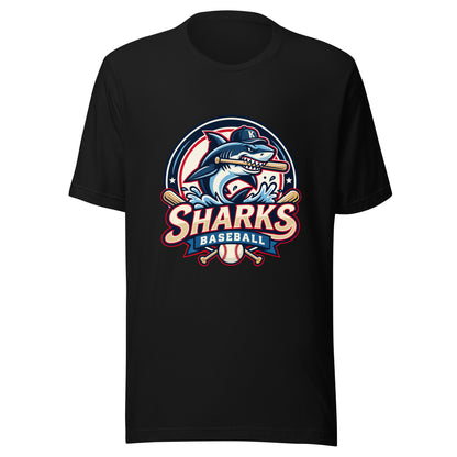 Performance | T-Shirt | Sharks Diamond Sports | Emblem Logo