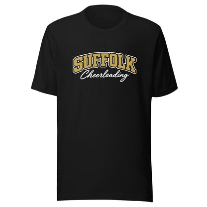 Performance | T-Shirt | Suffolk University Cheerleading | Valor Logo