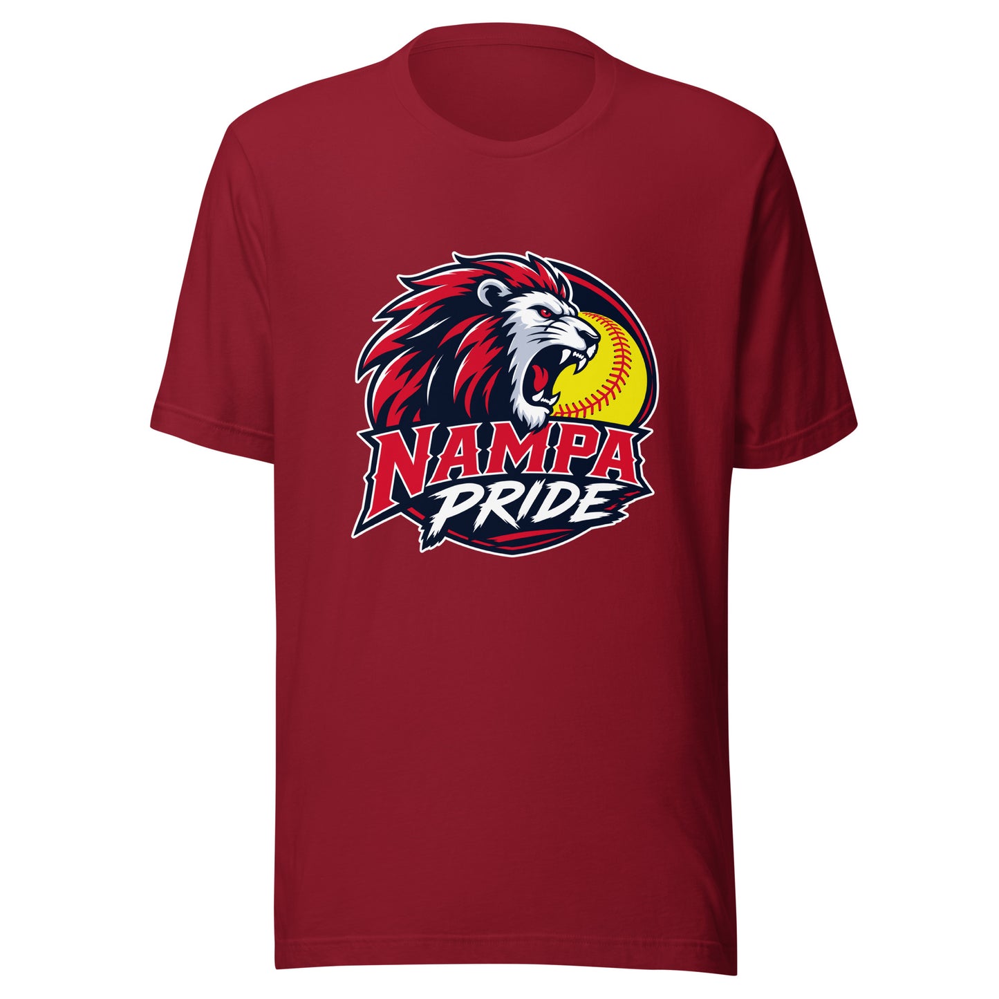 Performance | T-Shirt | Nampa Pride | Lion Crest Logo