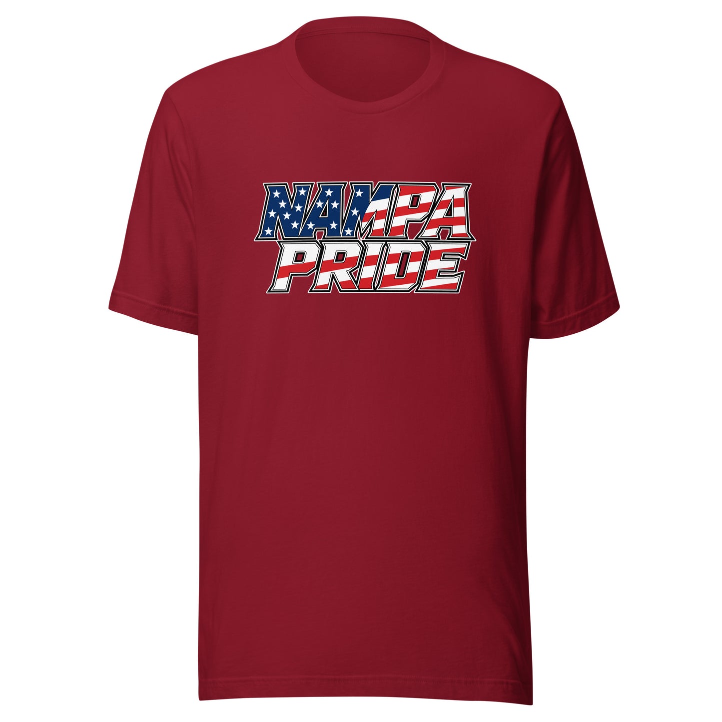 Performance | T-Shirt | Nampa Pride | Modern Script Logo