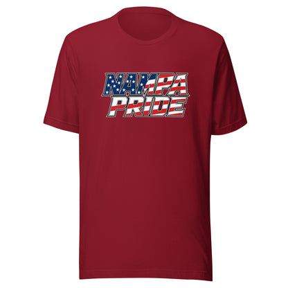 Performance | T-Shirt | Nampa Pride | Modern Script Logo