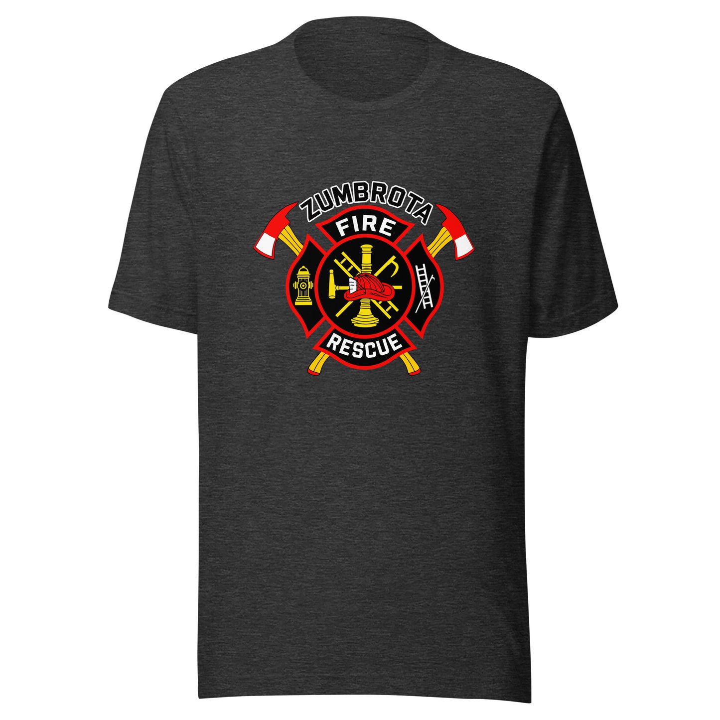 Performance | T-Shirt | Zumbrota Fire Department | Vanguard Logo