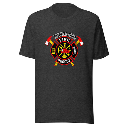 Performance | T-Shirt | Zumbrota Fire Department | Vanguard Logo