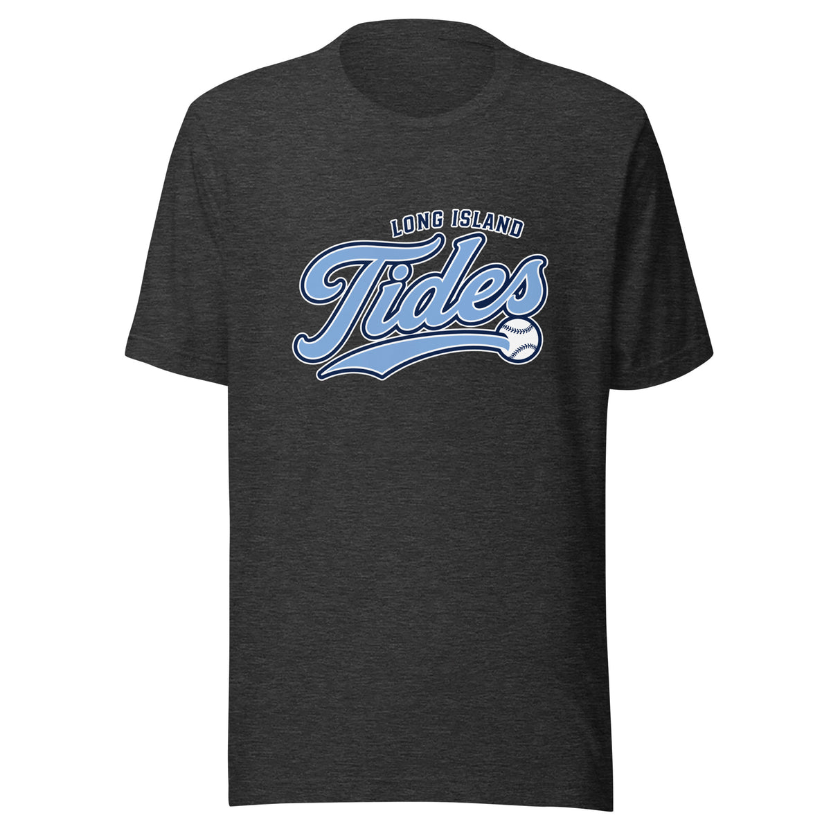 Performance | T-Shirt | Long Island Tides Baseball | Athletics Logo