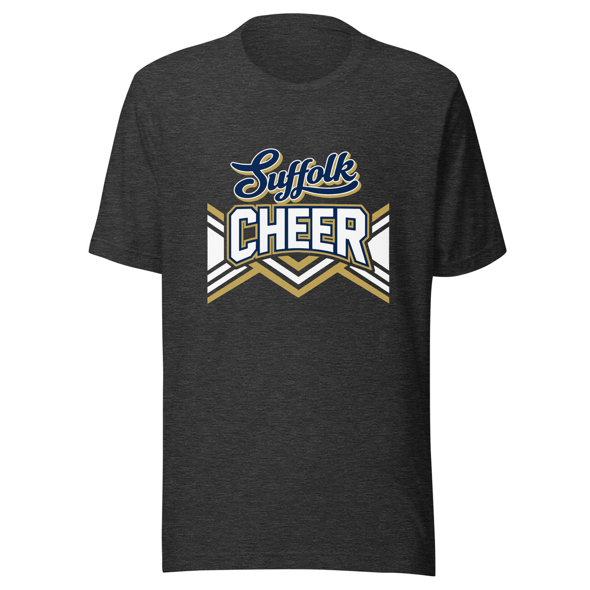 Performance | T-Shirt | Suffolk University Cheerleading | Vanguard Logo