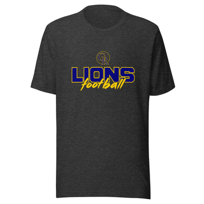 Performance | T-Shirt | Chestnut Ridge Lions Football | Vanguard Logo