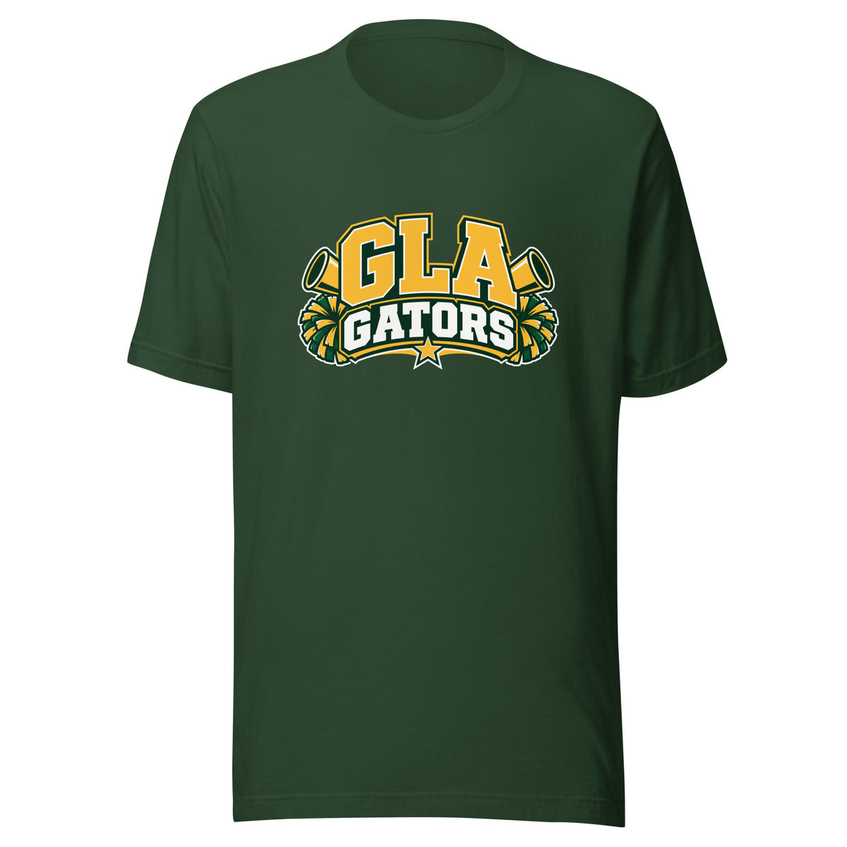 Performance | T-Shirt | GLA Gators Cheer Team | Crest Logo