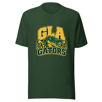 Performance | T-Shirt | GLA Gators Cheer Team | Emblem Logo