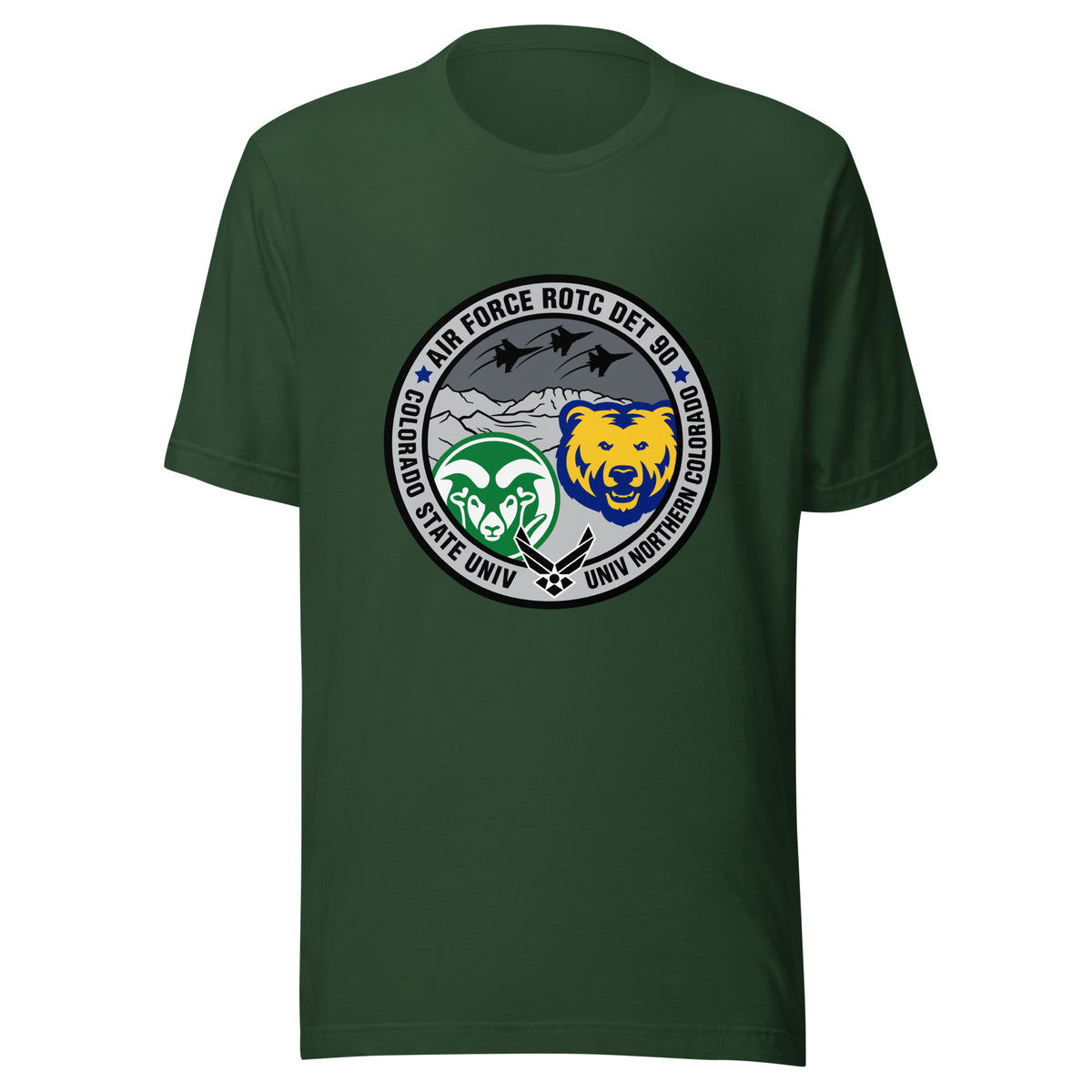 Performance | T-Shirt | Colorado State Detachment 90 | Badge Logo