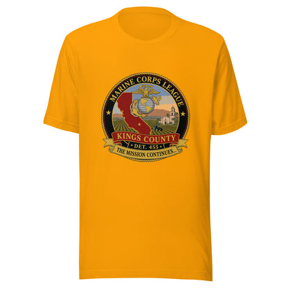 Performance | T-Shirt | Marine Corps League kings County Det 455 | Shield Logo