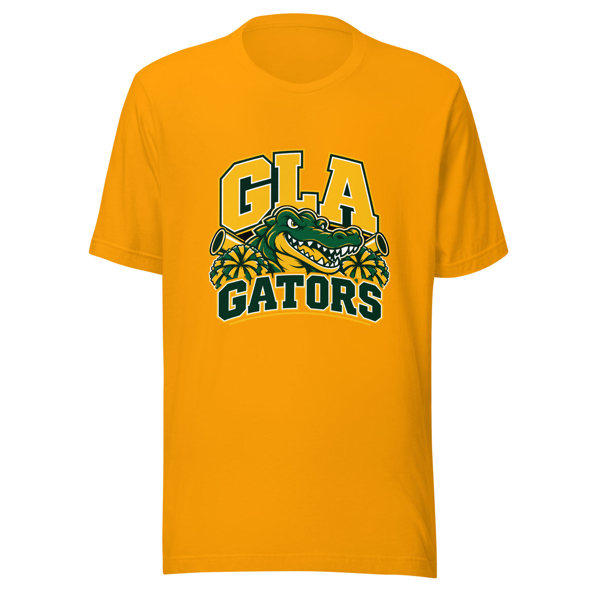 Performance | T-Shirt | GLA Gators Cheer Team | Emblem Logo