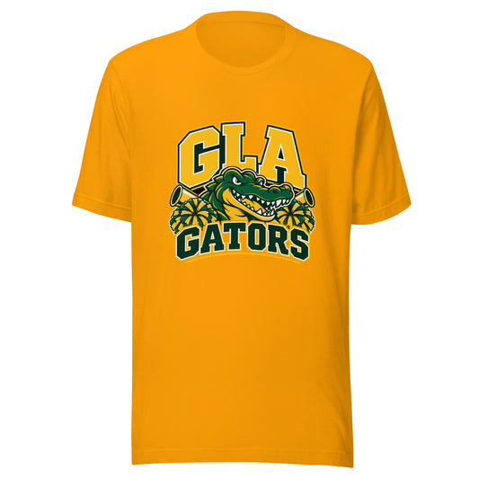 Performance | T-Shirt | GLA Gators Cheer Team | Emblem Logo
