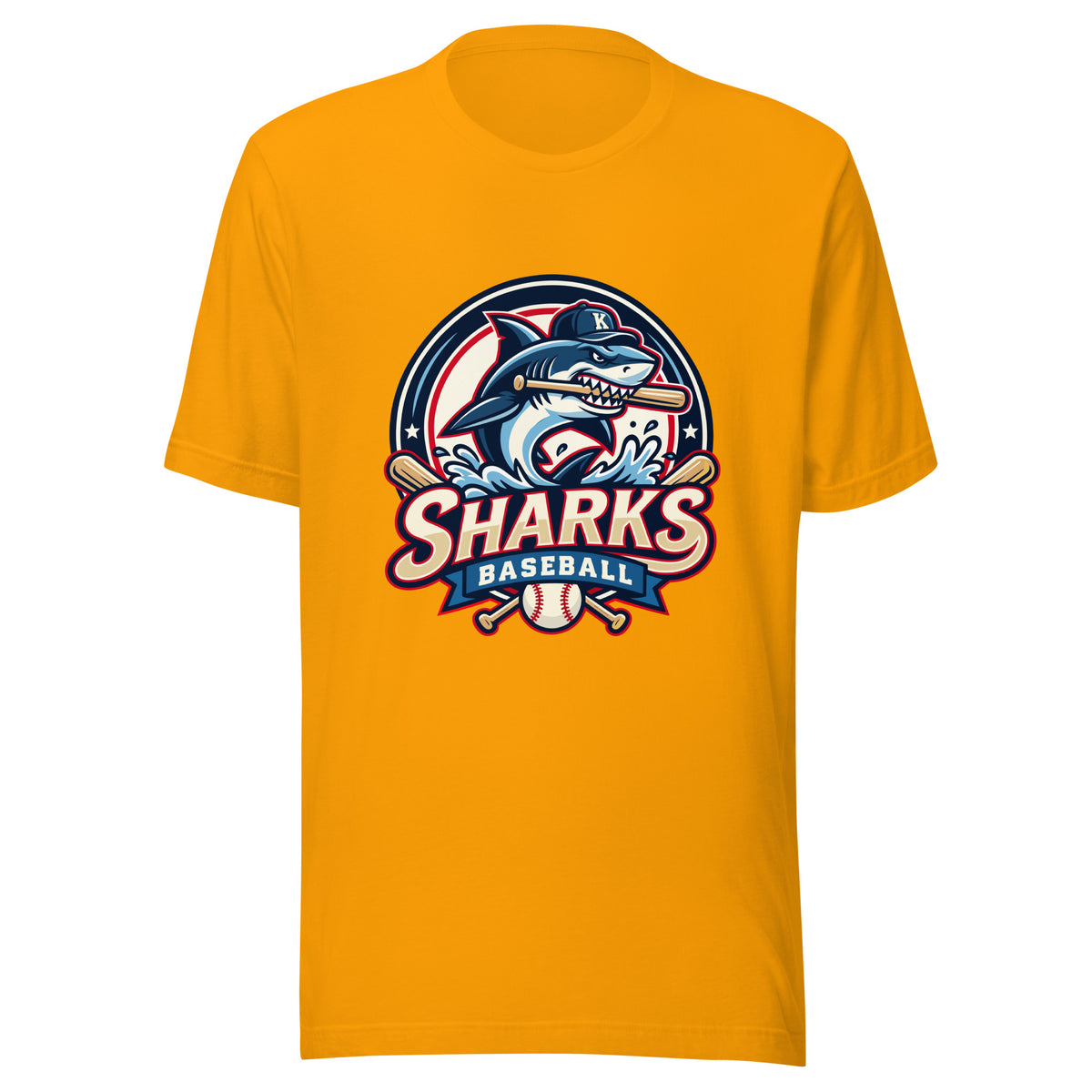 Performance | T-Shirt | Sharks Diamond Sports | Emblem Logo