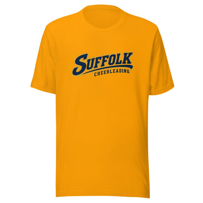 Performance | T-Shirt | Suffolk University Cheerleading | Athletics Logo
