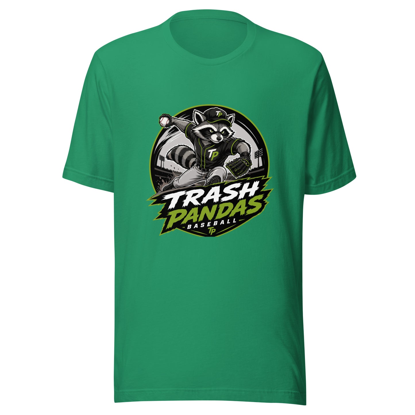 Performance | T-Shirt | Trash Pandas Baseball Organization | Vanguard Logo
