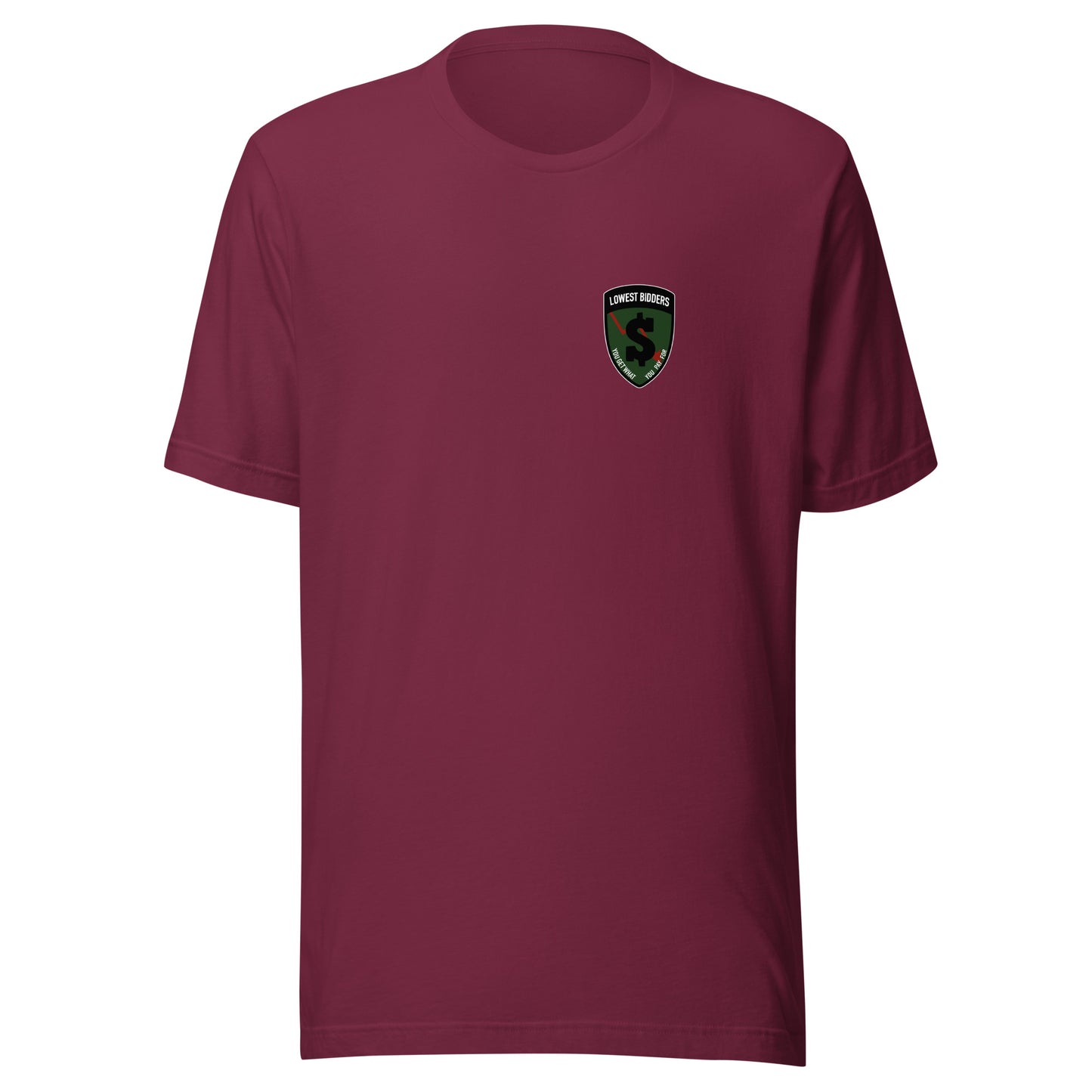 Performance | T-Shirt | The Lowest Bidders | Shield Logo
