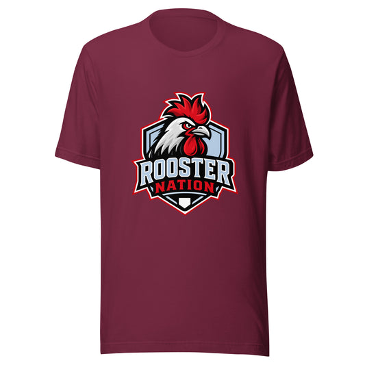 Performance | T-Shirt | Rooster Nation | Shield Logo