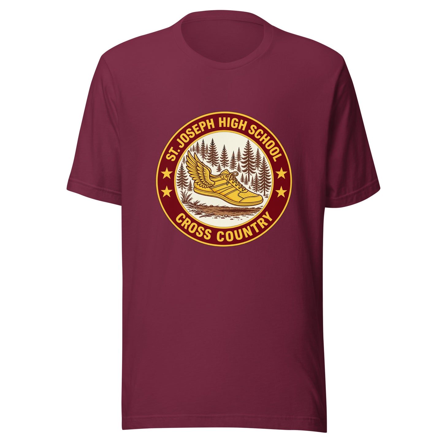 Performance | T-Shirt | St. Joseph High School - Cross Country | Badge Logo
