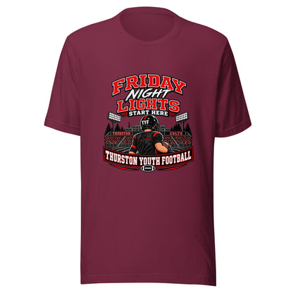 Performance | T-Shirt | Thurston Youth Football | Vanguard Logo
