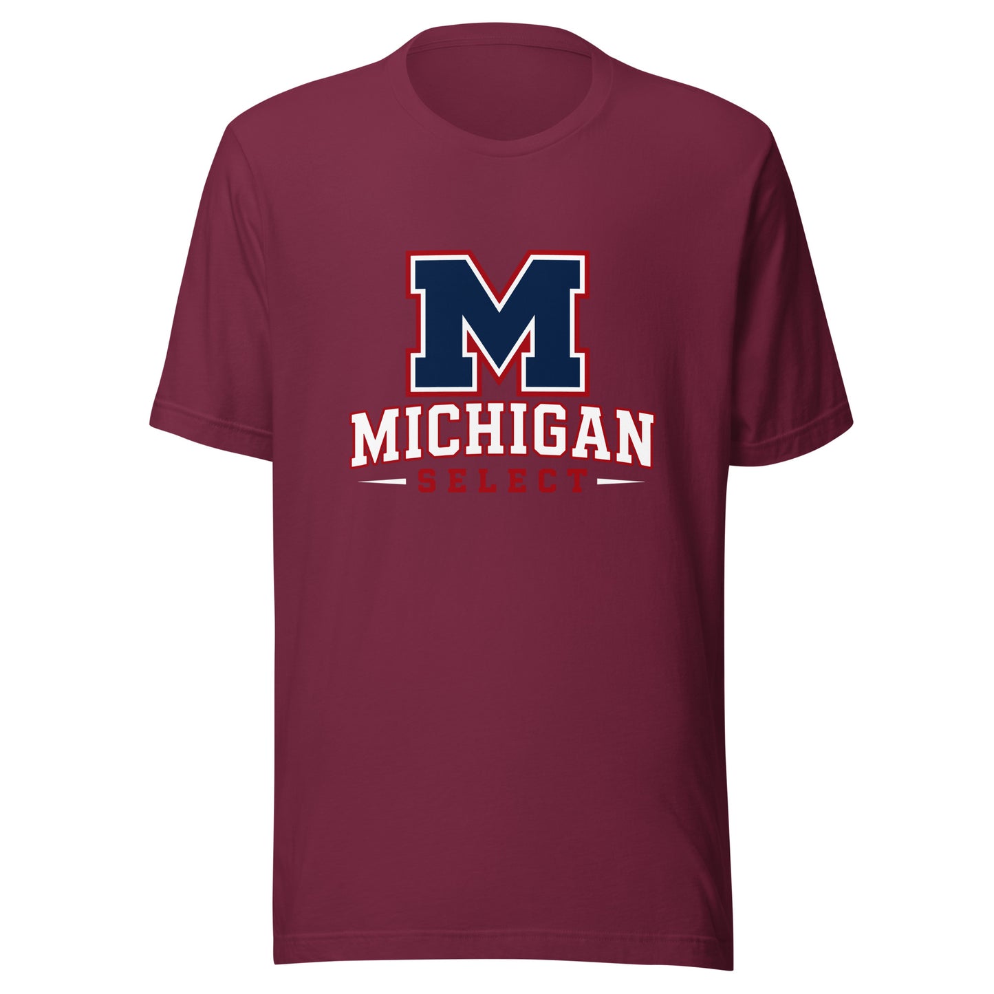Performance | T-Shirt | Michigan Select Baseball | Emblem Logo