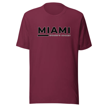 Performance | T-Shirt | Miami Women's Hockey | Lettermark Logo