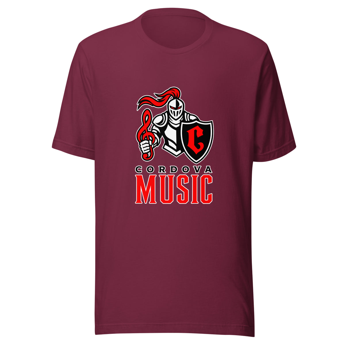 Performance | T-Shirt | Cordova High Music | Vanguard Logo