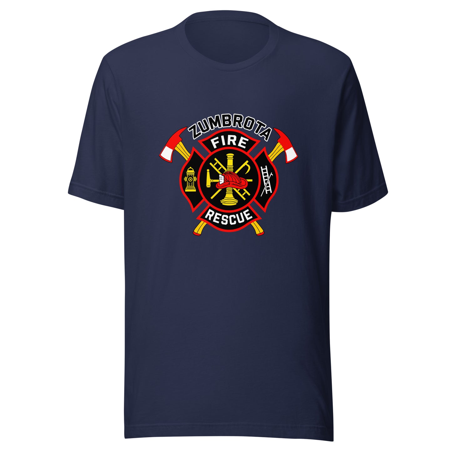 Performance | T-Shirt | Zumbrota Fire Department | Vanguard Logo