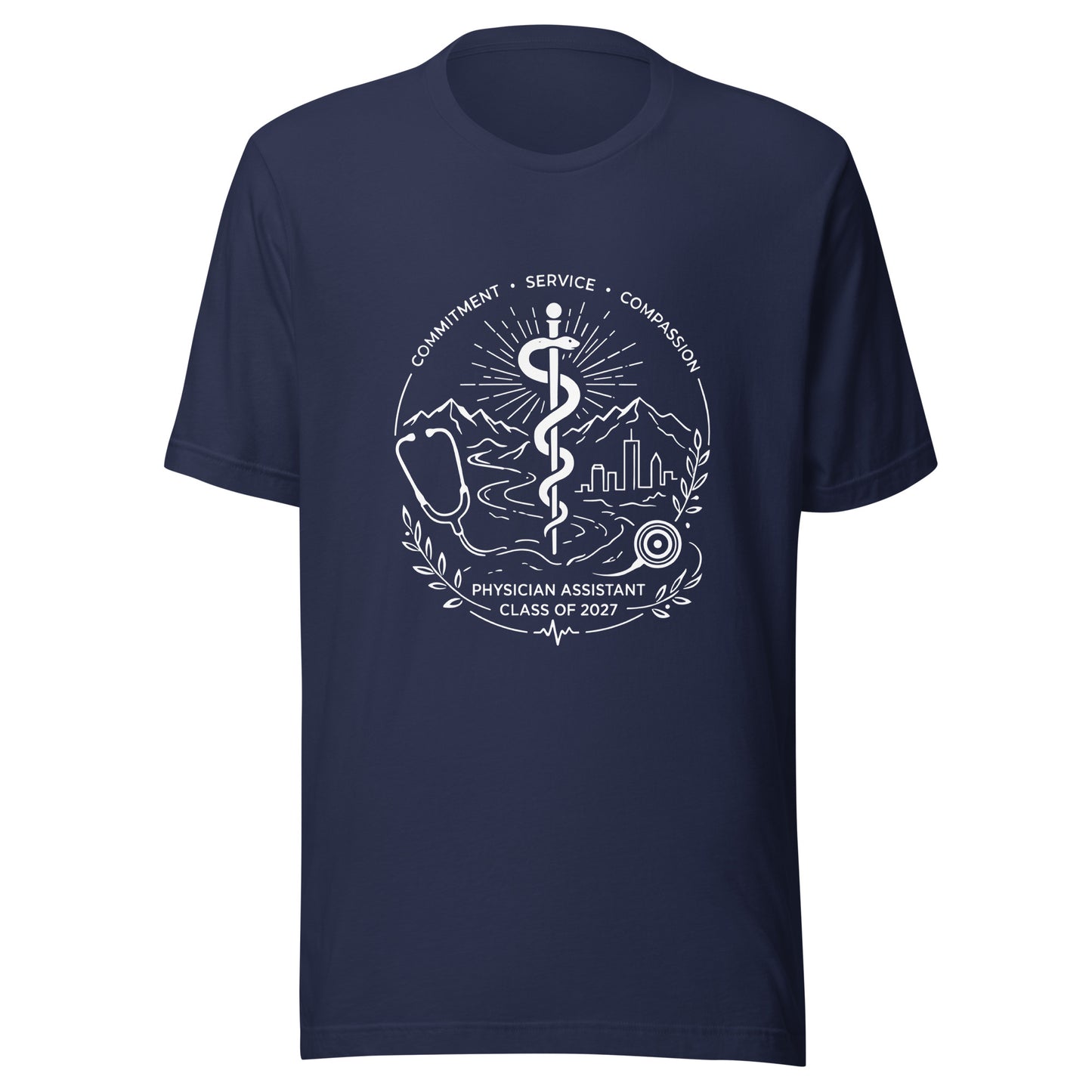 Performance | T-Shirt | Trine PA program | Crest Logo