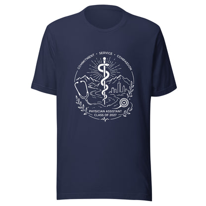 Performance | T-Shirt | Trine PA program | Crest Logo