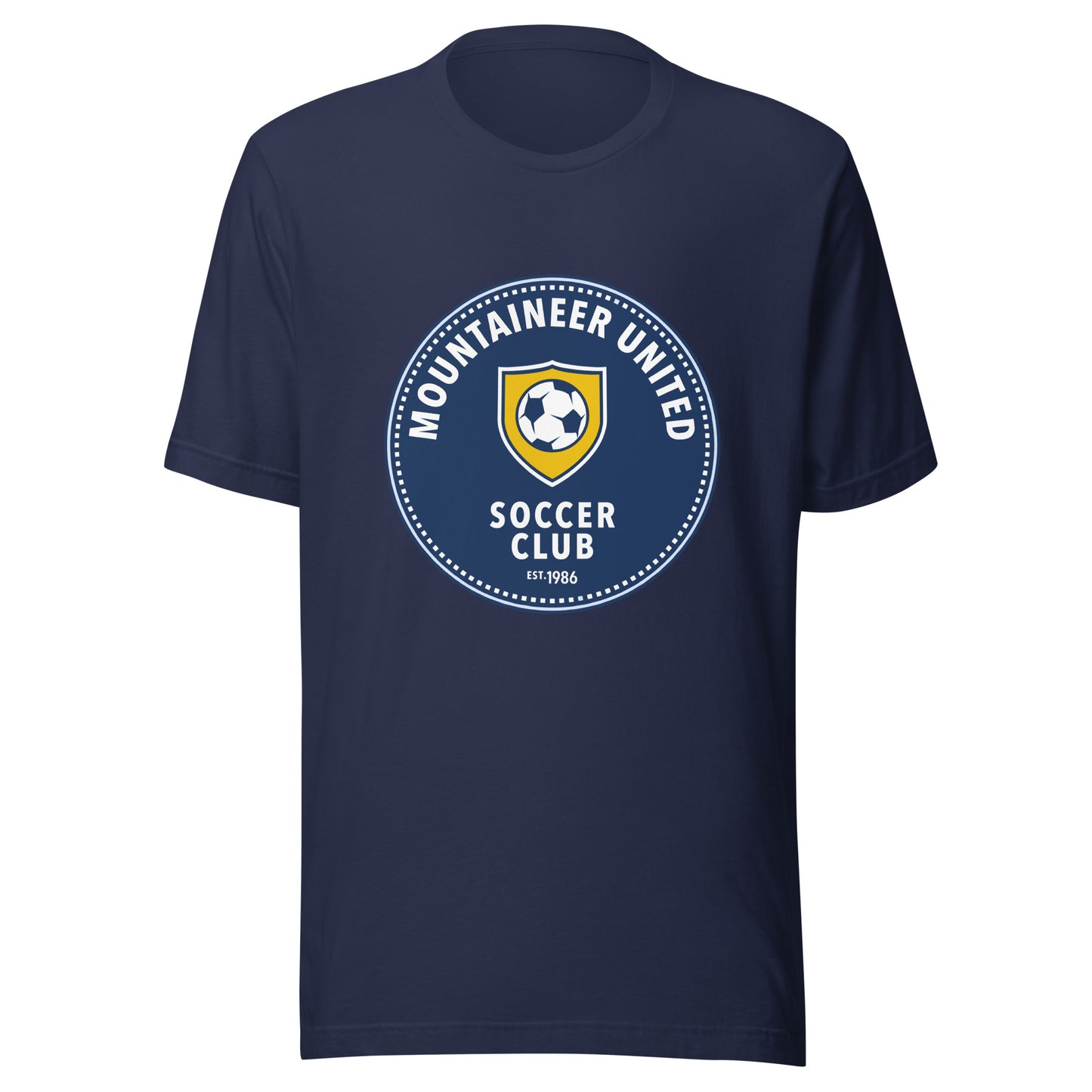 Performance | T-Shirt | Mountaineer United Soccer Club | Badge Logo