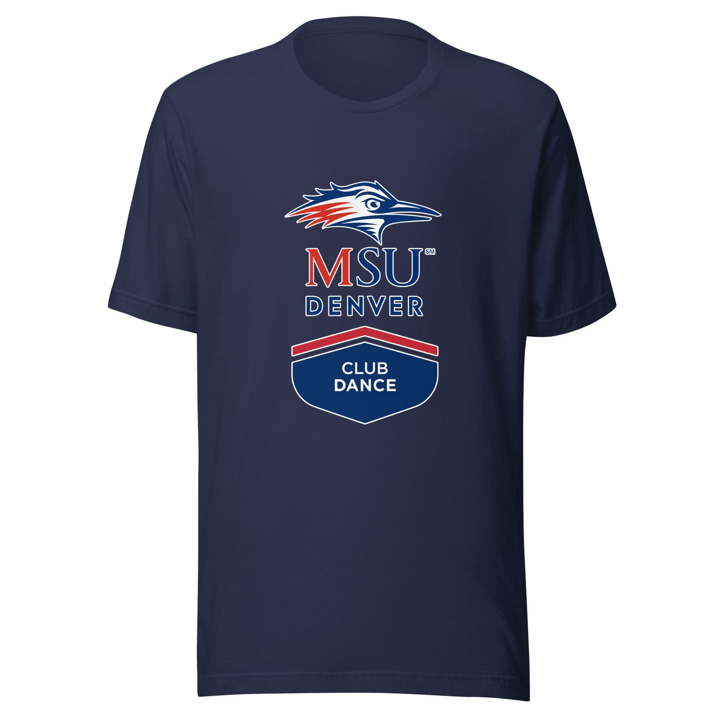Performance | T-Shirt | MSU Denver Dance Team | Apex Logo