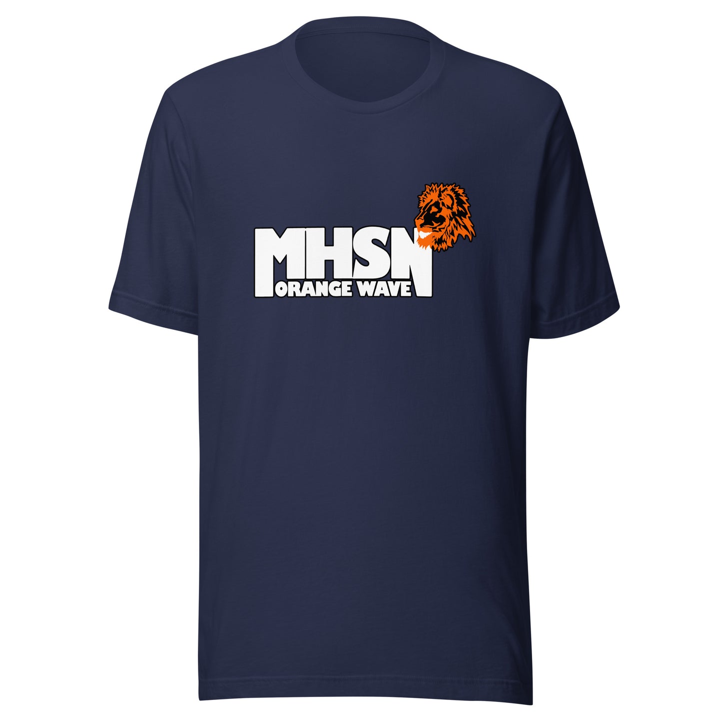 Performance | T-Shirt | Orange Wave Marching Band | Crest Logo