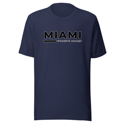 Performance | T-Shirt | Miami Women's Hockey | Lettermark Logo