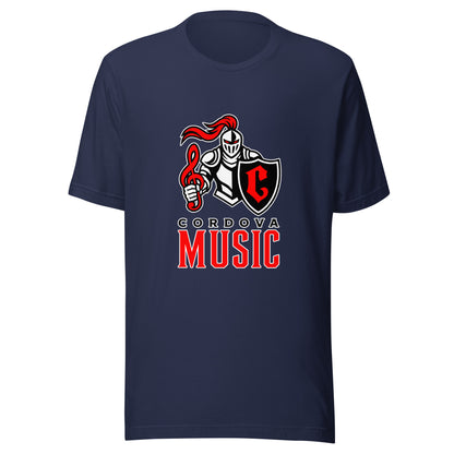 Performance | T-Shirt | Cordova High Music | Vanguard Logo
