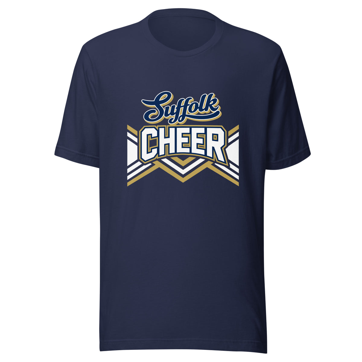 Performance | T-Shirt | Suffolk University Cheerleading | Vanguard Logo