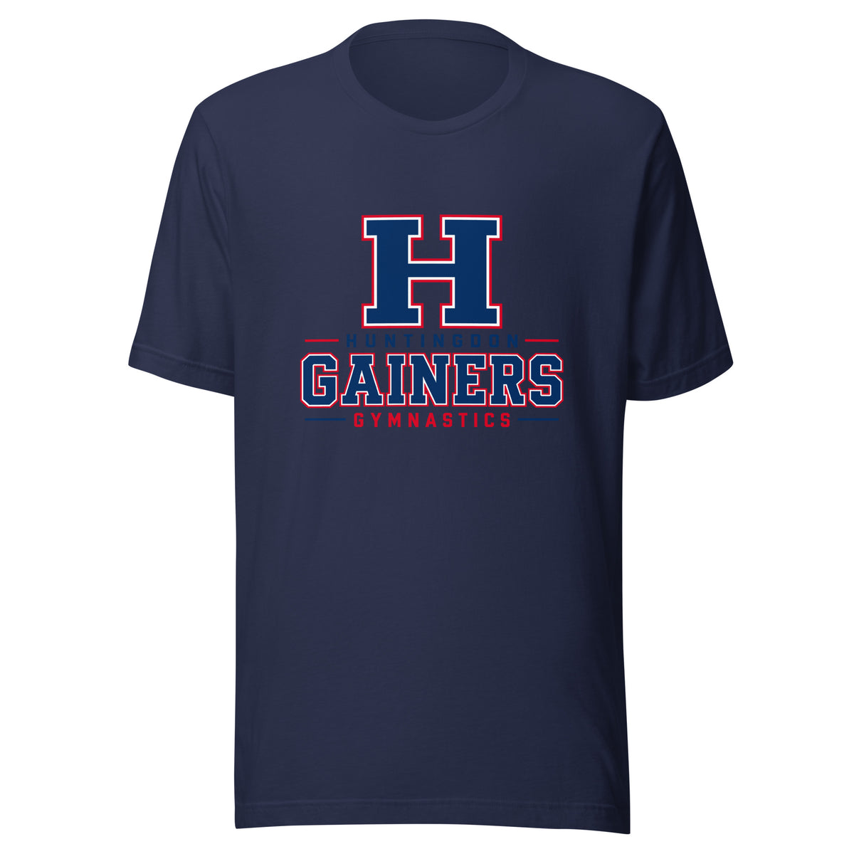 Performance | T-Shirt | HCC Gymnastics | Gainers Emblem Logo
