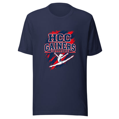 Performance | T-Shirt | HCC Gymnastics | Crest Logo
