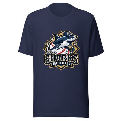 Performance | T-Shirt | Sharks Diamond Sports | Valor Logo