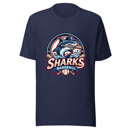 Performance | T-Shirt | Sharks Diamond Sports | Emblem Logo