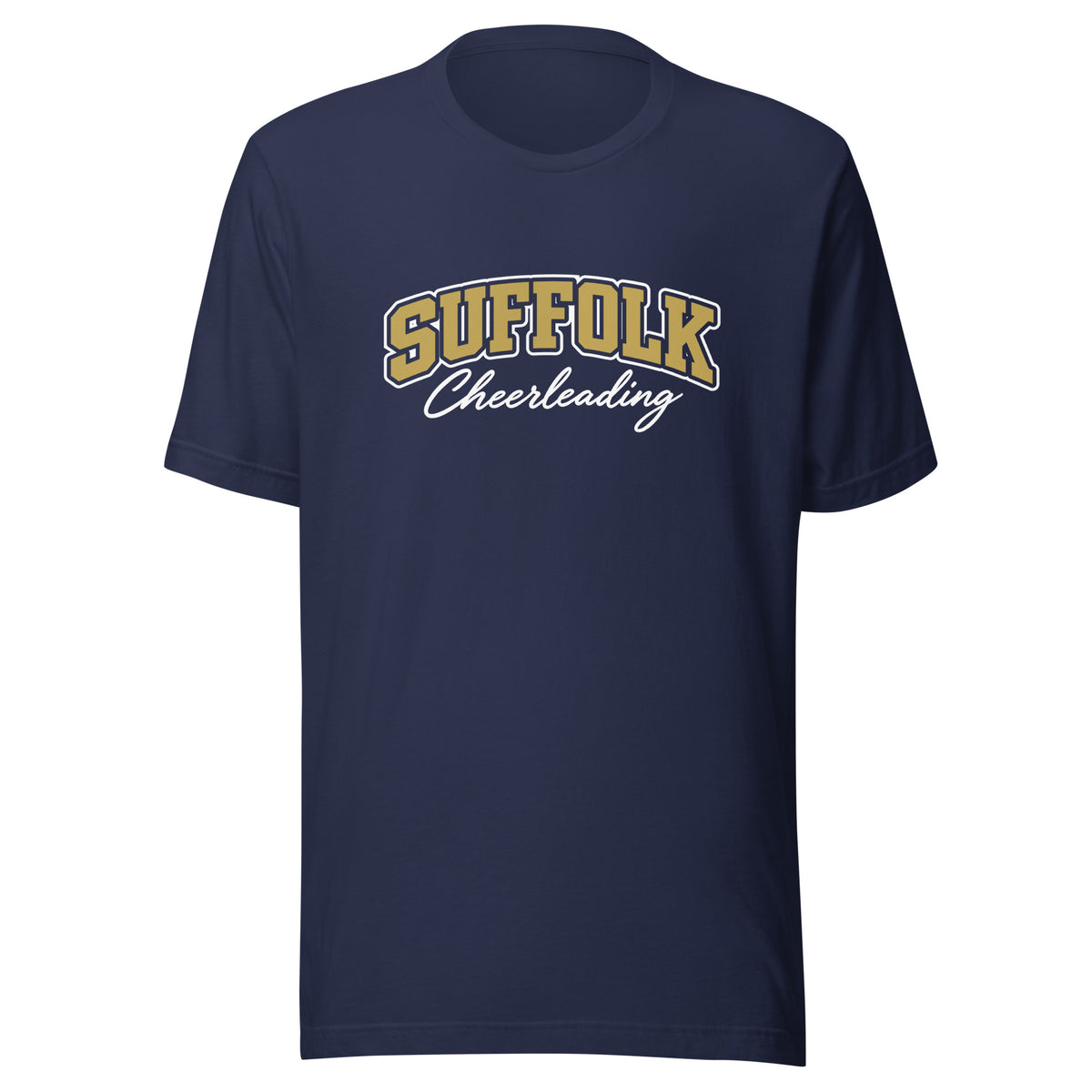 Performance | T-Shirt | Suffolk University Cheerleading | Valor Logo