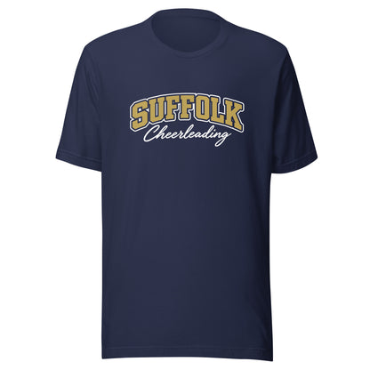 Performance | T-Shirt | Suffolk University Cheerleading | Valor Logo