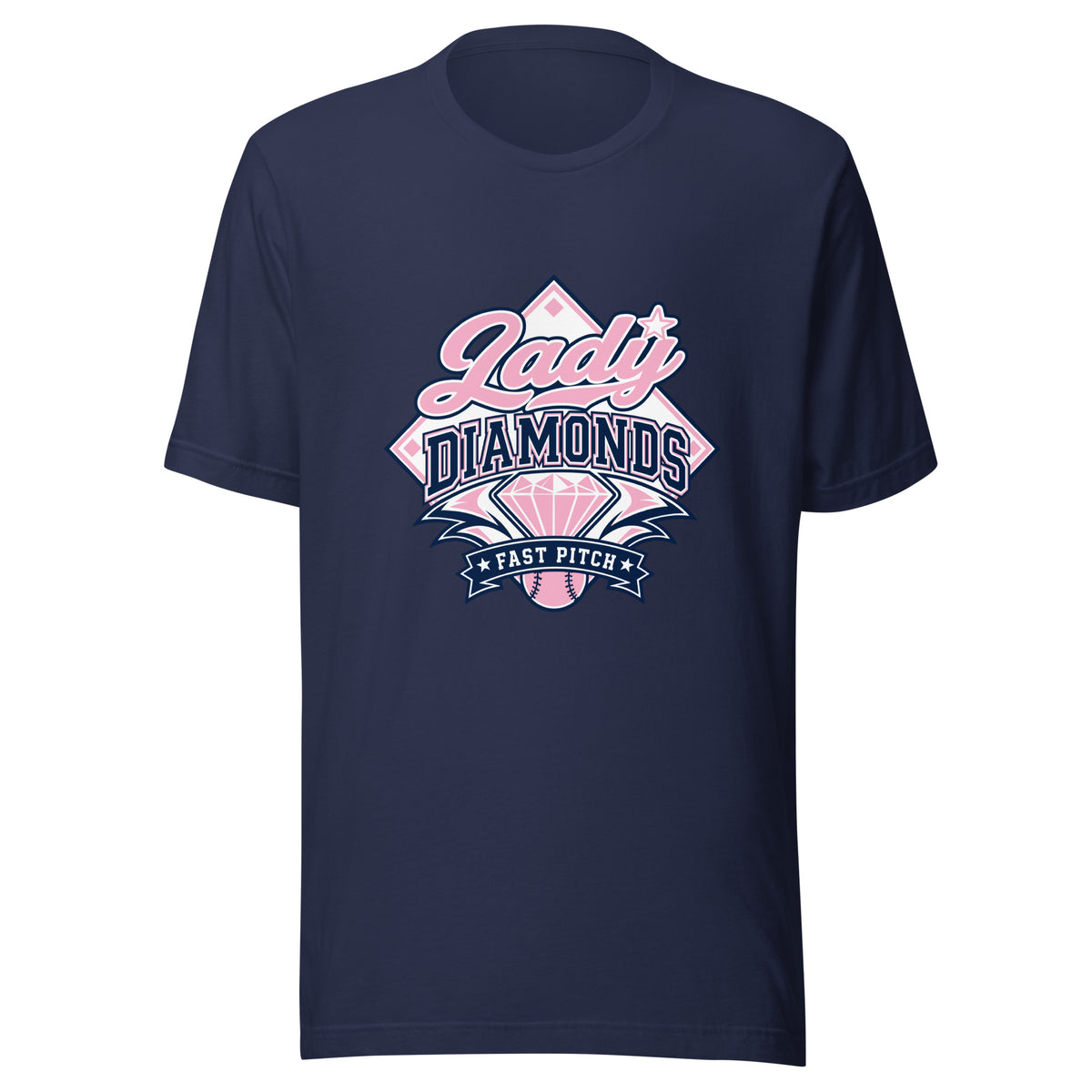 Performance | T-Shirt | Lady Diamonds | Emblem Logo