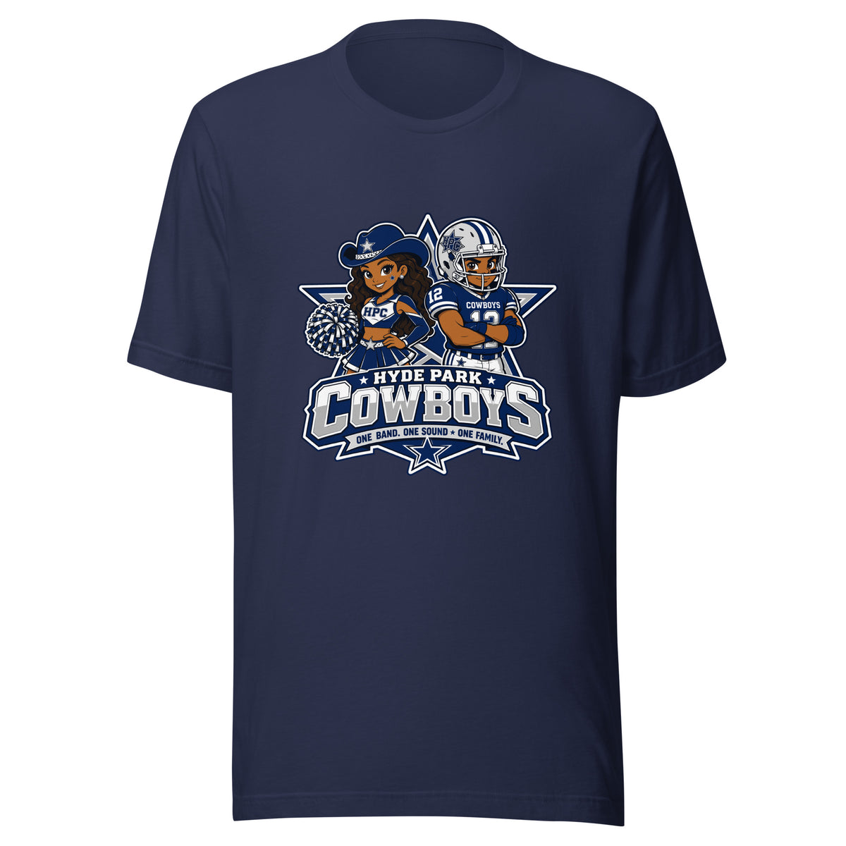 Performance | T-Shirt | Hyde Park Cowboys | Vanguard Logo