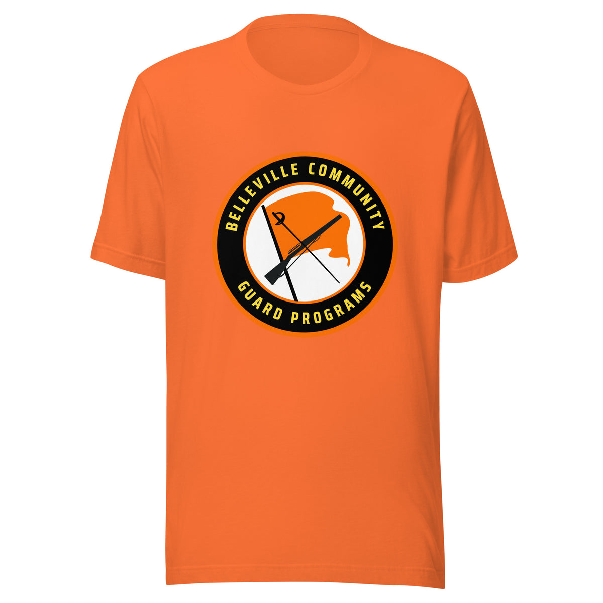 Performance | T-Shirt | Belleville Community Guard Programs | Badge Logo